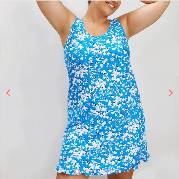 Ruffle Nightie Nightgown Plus by Draper James - Picture 2 of 8